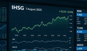 IHSG Menguat di Sesi I, Didorong oleh Saham Perbankan