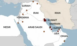 Iran dan AS Terlibat Konflik Militer, Teheran Gempur Pangkalan Militer AS di Bahrain