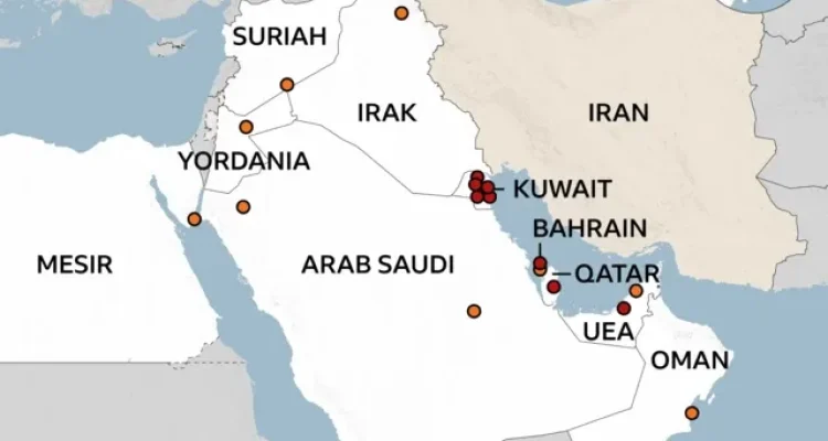 Iran dan AS Terlibat Konflik Militer, Teheran Gempur Pangkalan Militer AS di Bahrain