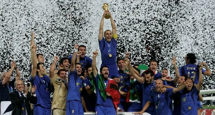 Italia Rayakan Kemenangan Piala Dunia 2006, Sementara Tim Asia Mengalami Kekacauan