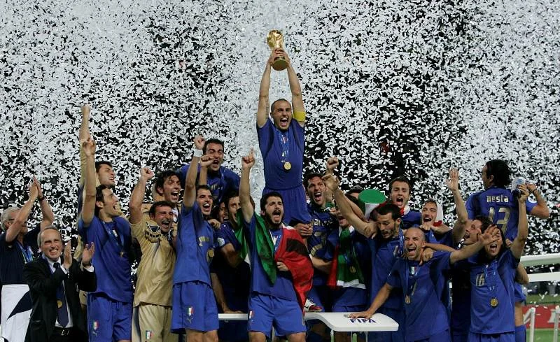 Italia Rayakan Kemenangan Piala Dunia 2006, Sementara Tim Asia Mengalami Kekacauan