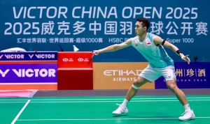 Jonatan Christie Tunjukkan Kekuatan di China Open 2026, Melangkah ke Perempat Final