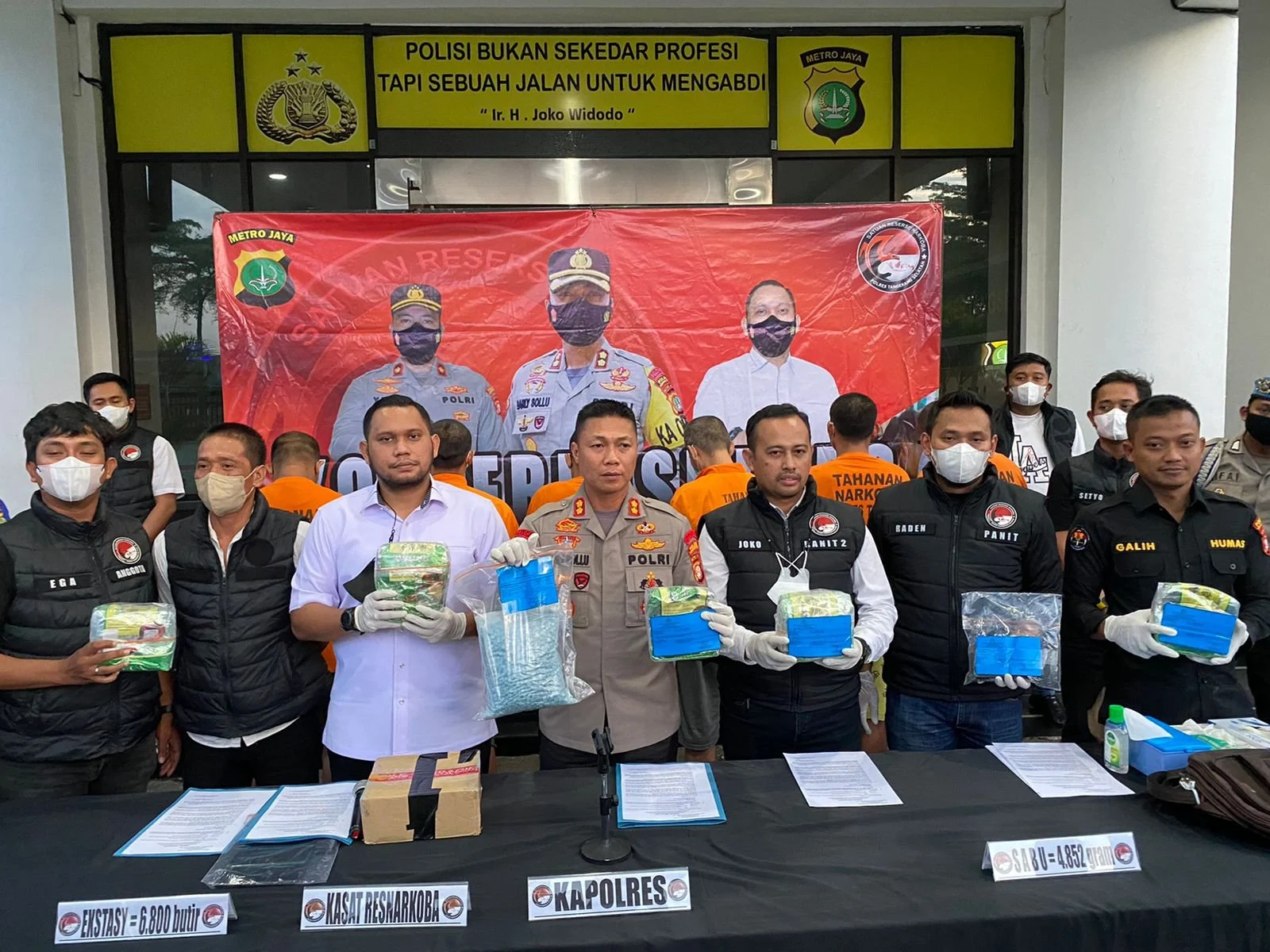 Kasat Narkoba Polres Tangsel Ditangkap Bareskrim Polri, 7 Polisi Ikut Terjaring