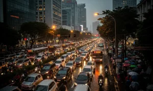 Kemacetan Jakarta dan Fenomena Alam: Bagaimana Musim Bediding Mempengaruhi Kehidupan Sehari-Hari