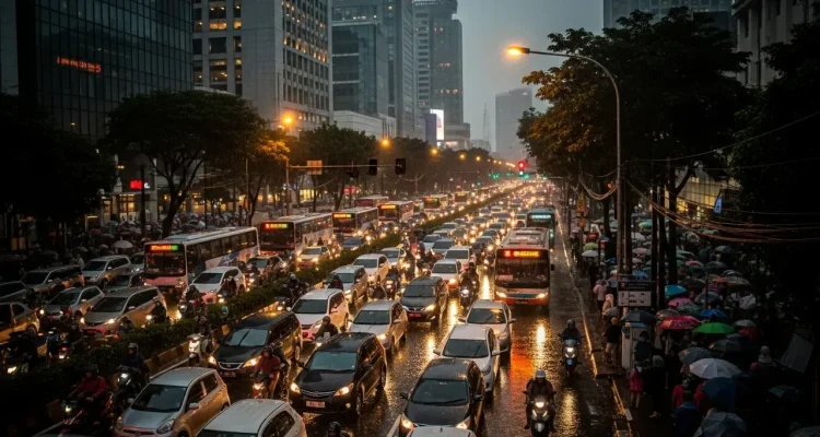 Kemacetan Jakarta dan Fenomena Alam: Bagaimana Musim Bediding Mempengaruhi Kehidupan Sehari-Hari