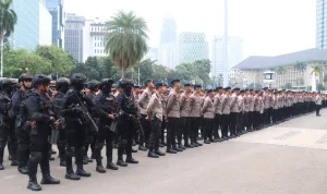 Kepolisian Jakarta Siapkan 1.246 Personel untuk Kawal Demo Ojol di Jakarta Pusat