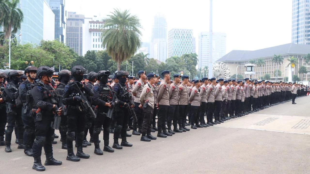 Kepolisian Jakarta Siapkan 1.246 Personel untuk Kawal Demo Ojol di Jakarta Pusat