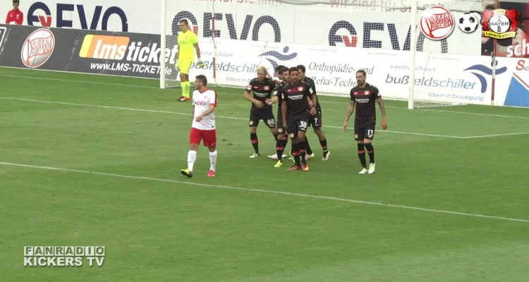 Kickers Offenbach Takluk dari Bayer Leverkusen di Laga Uji Coba