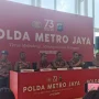 Konferensi Pers Polda Metro Jaya: Puluhan Brimob Bersenjata Jaga Acara