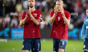Kristoffer Ajer dan Erling Haaland Tampil di Pertandingan Norway vs England