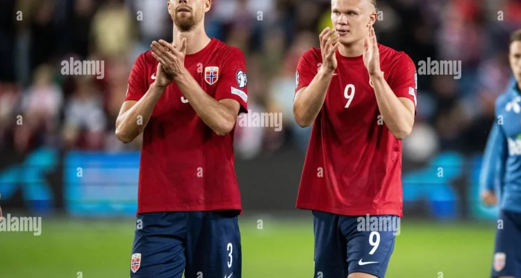 Kristoffer Ajer dan Erling Haaland Tampil di Pertandingan Norway vs England
