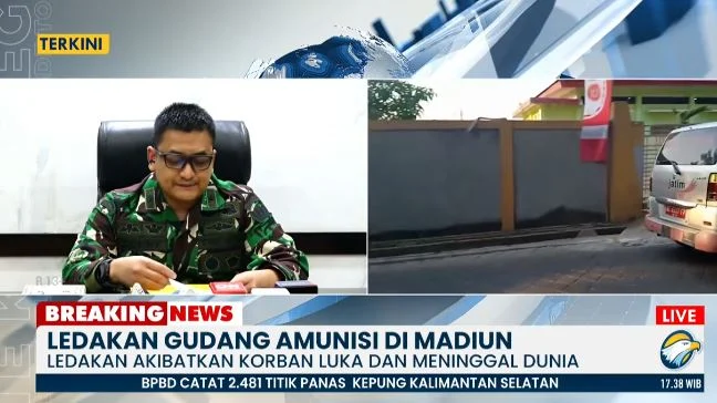 Ledakan Gudang Amunisi Madiun: 1 Prajurit TNI Gugur, 6 Lainnya Luka