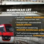 LRT Jabodebek: Antisipasi Kemacetan dan Pengalaman Edukatif