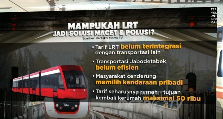 LRT Jabodebek: Antisipasi Kemacetan dan Pengalaman Edukatif