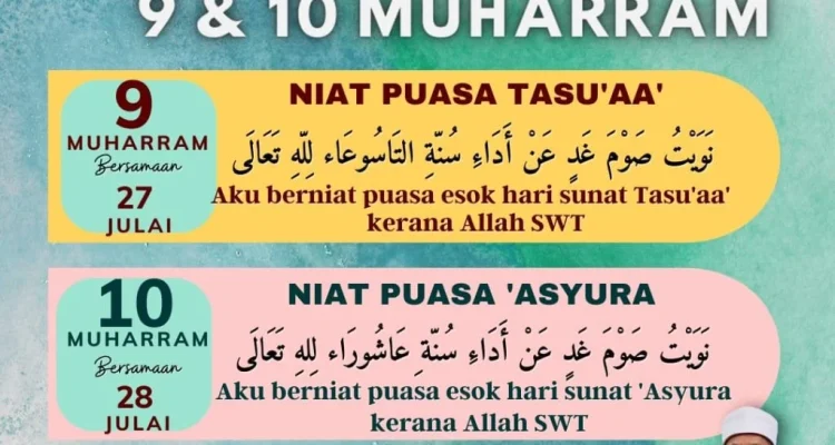 Mengenal Niat Puasa 10 Muharram dan Keutamaannya