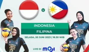 Moji TV Hadirkan Siaran Langsung Pertandingan Voli Indonesia vs Kamboja di SEA V Cup 2026