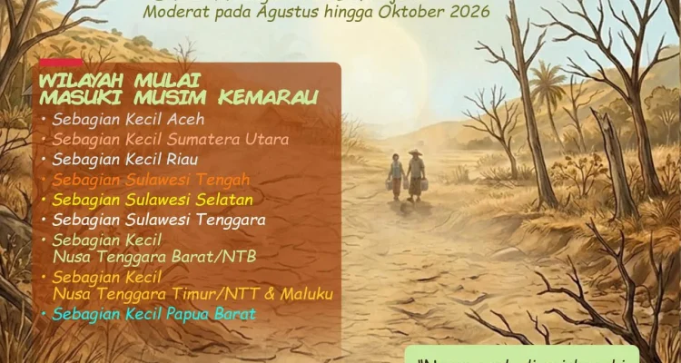 Musim Kemarau Melanda Jawa, Warga Diimbau Waspada