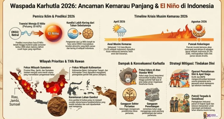 Musim Kemarau Meluas: Ancaman Karhutla dan Dampaknya pada Kesehatan