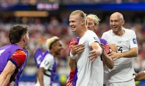 Norwegia Tekuk Pantai Gading Berkat Gol Penentu Erling Haaland