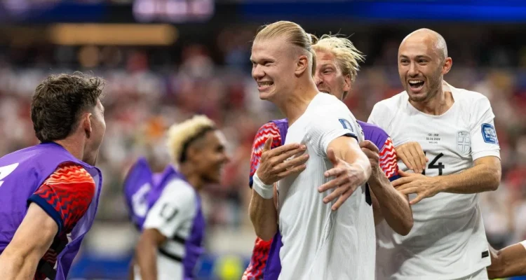 Norwegia Tekuk Pantai Gading Berkat Gol Penentu Erling Haaland