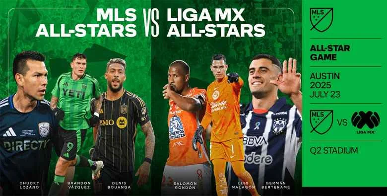 Pachuca dan Liga MX All-Stars Siap Tantang MLS All-Stars
