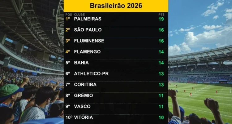 Palmeiras Terus Memimpin Klasemen Brasileirão 2026