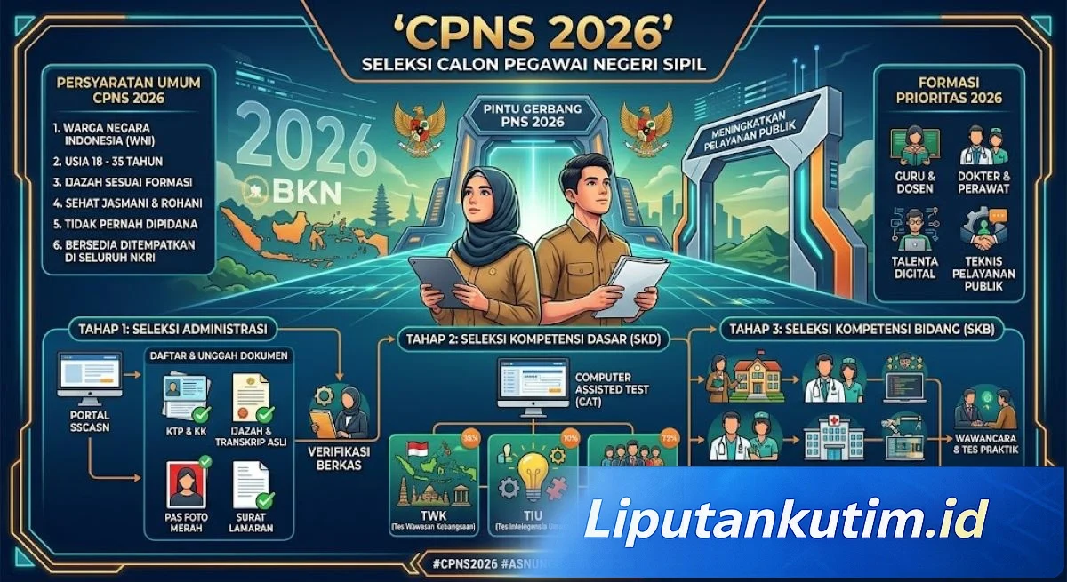 Pemerintah Buka Peluang Rekrutmen CPNS 2026, Ini Informasi Terbaru