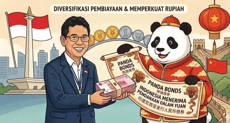 Pemerintah Indonesia Sukses Terbitkan Panda Bond Senilai 7 Miliar Yuan