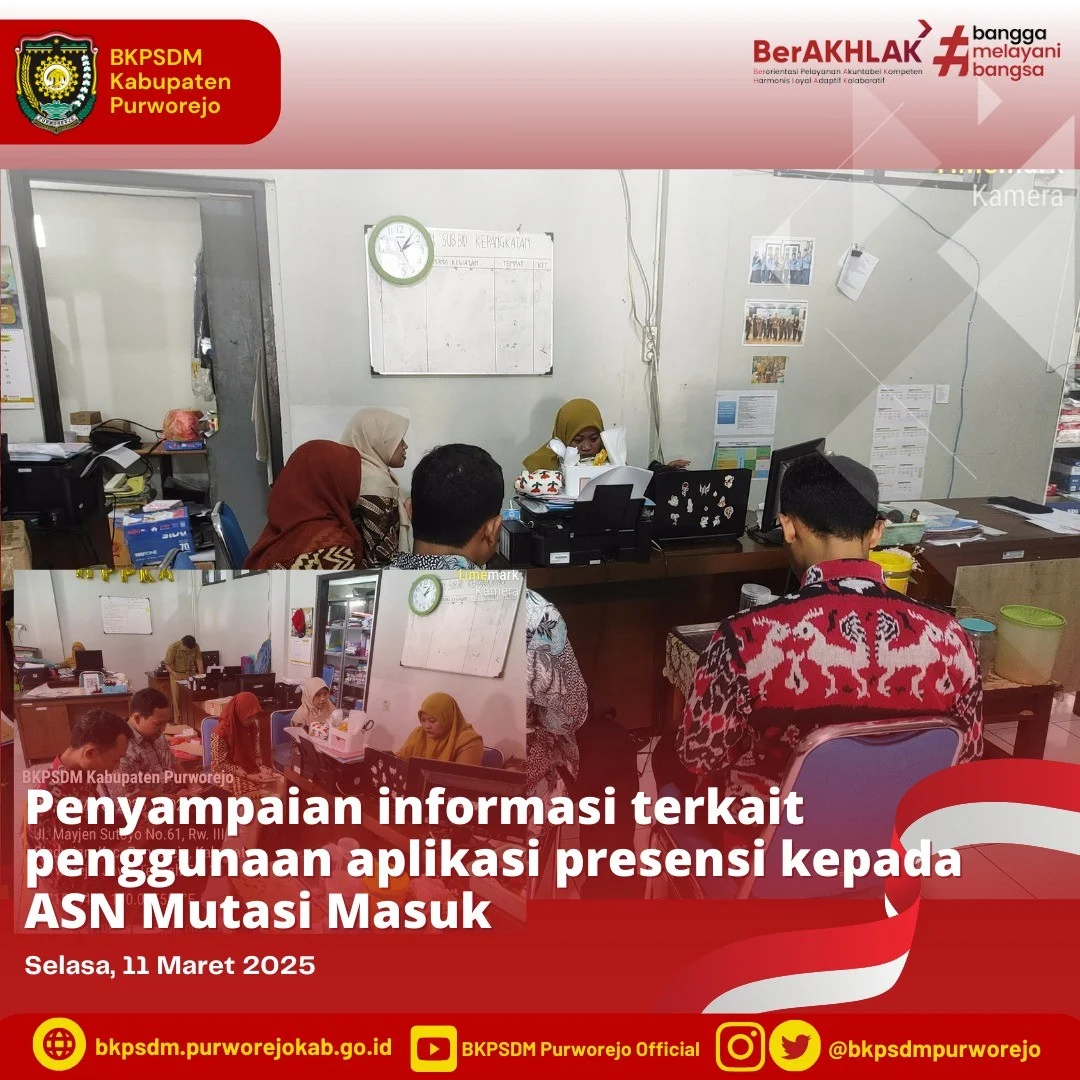 Pemerintah Perkuat Keamanan Aplikasi Presensi ASN, BKPSDM Sukoharjo Pastikan Tidak Ada Manipulasi