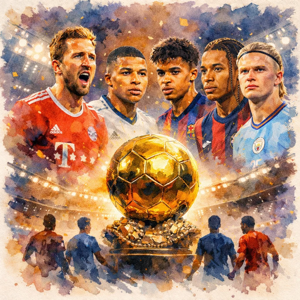 Perebutan Ballon d'Or 2026: Kane, Yamal, Messi, dan Mbappé Jadi Kandidat Utama
