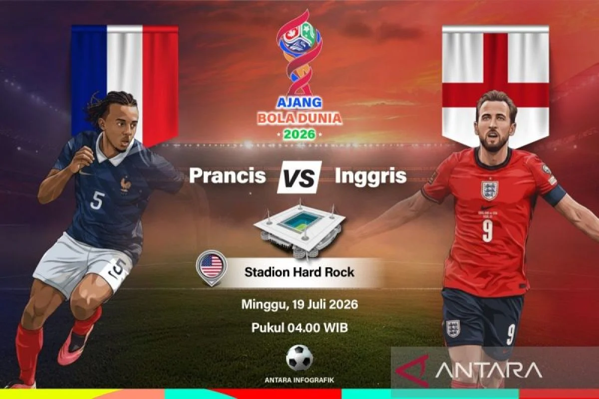 Perebutan Tempat Ketiga Piala Dunia 2026: Prancis vs Inggris