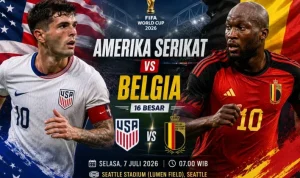 Pertandingan Dramatis di Piala Dunia 2026: Belgia Mengalahkan Amerika Serikat dengan Skor 4-1