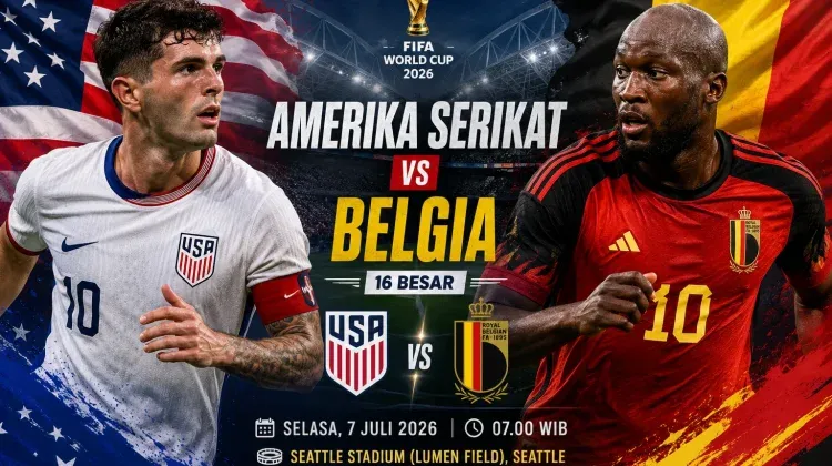 Pertandingan Dramatis di Piala Dunia 2026: Belgia Mengalahkan Amerika Serikat dengan Skor 4-1