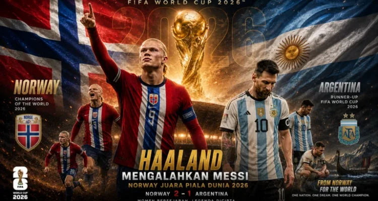 Pertandingan Sengit di Piala Dunia 2026: Messi dan Haaland Tampil Mengesankan