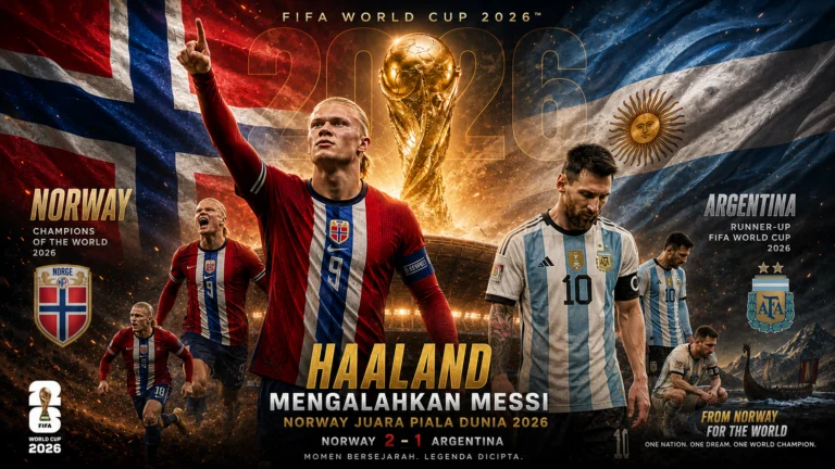 Pertandingan Sengit di Piala Dunia 2026: Messi dan Haaland Tampil Mengesankan