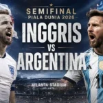 Pertandingan Sepak Bola Dunia 2026: Argentina vs Inggris