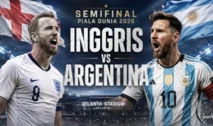 Pertandingan Sepak Bola Dunia 2026: Argentina vs Inggris