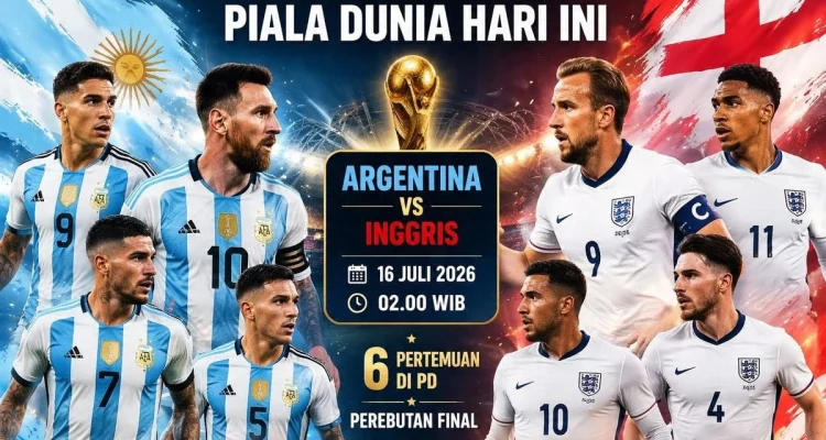 Pertarungan Sengit di Semifinal Piala Dunia 2026: Inggris vs Argentina