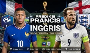 Piala Dunia 2026: Cara Nonton Prancis vs Inggris di HP dan TV, Link Live Streaming
