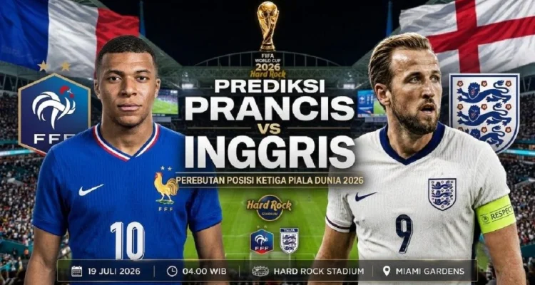 Piala Dunia 2026: Cara Nonton Prancis vs Inggris di HP dan TV, Link Live Streaming