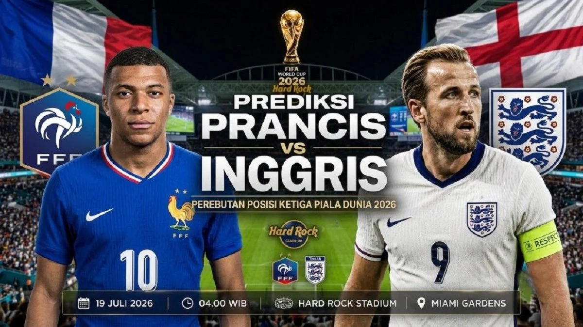 Piala Dunia 2026: Cara Nonton Prancis vs Inggris di HP dan TV, Link Live Streaming