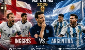 Piala Dunia 2026: Inggris dan Argentina Siap Bentrok di Semifinal