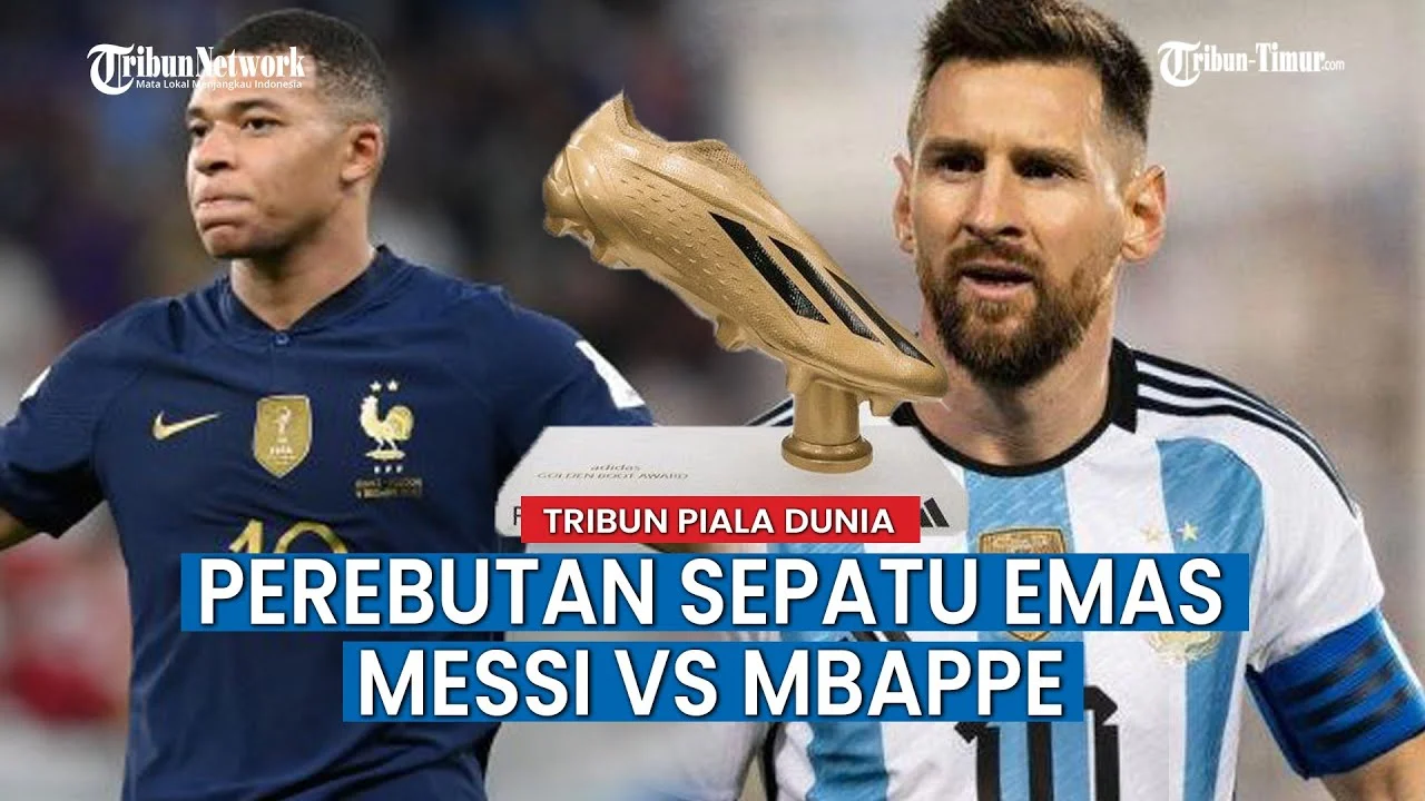 Piala Dunia 2026: Mbappe dan Messi Bersaing Ketat dalam Perebutan Sepatu Emas