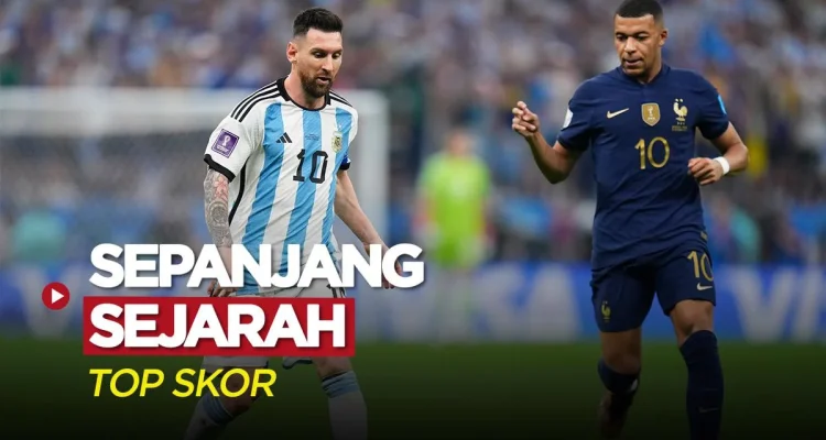 Piala Dunia 2026: Mbappe dan Messi Pimpin Daftar Pencetak Gol Terbanyak