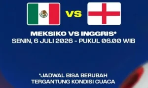 Piala Dunia 2026: Meksiko vs Inggris di Babak 16 Besar, Siapa yang Akan Lolos ke Perempat Final?