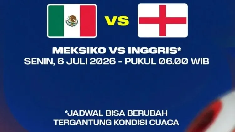 Piala Dunia 2026: Meksiko vs Inggris di Babak 16 Besar, Siapa yang Akan Lolos ke Perempat Final?