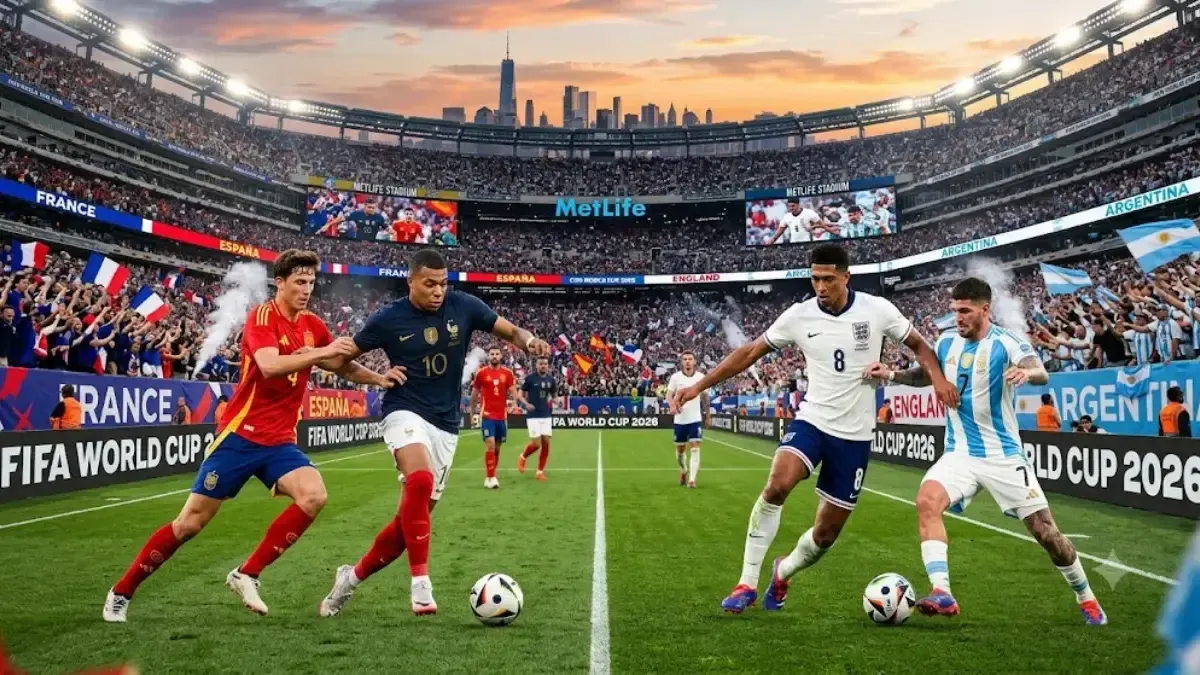 Piala Dunia 2026: Prancis, Spanyol, Inggris, dan Argentina Siap Bertarung di Semifinal