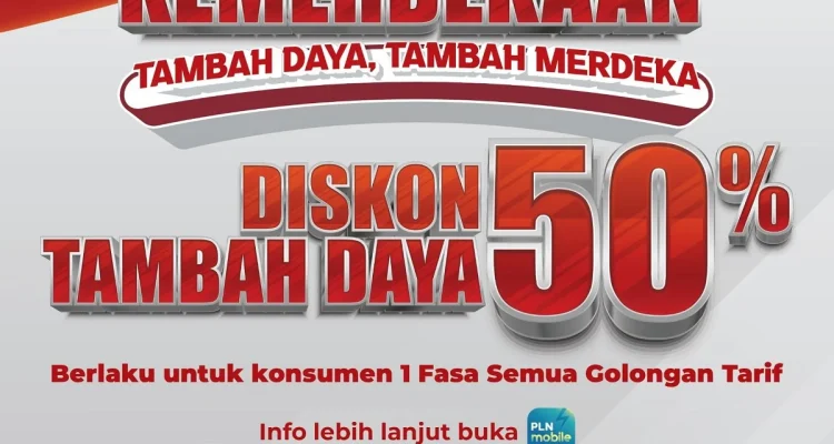 PLN Hadirkan Diskon Tambah Daya Listrik 50% untuk Masyarakat