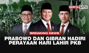 Prabowo dan Gibran Hadiri Perayaan Hari Lahir PKB ke-28