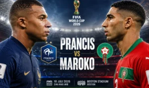 Prancis Kalahkan Maroko 2-0 di Perempat Final Piala Dunia 2026